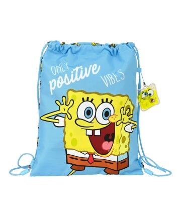 Zainetto con Cordini Positive Vibes Spongebob