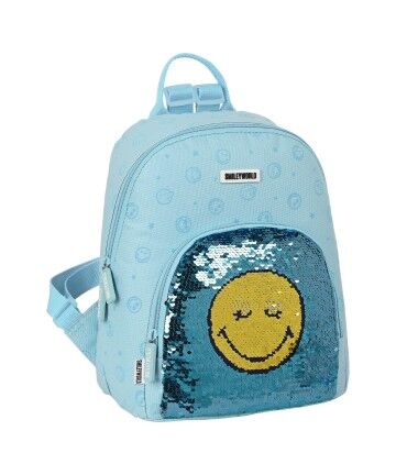 Zaino Casual Smiley Little Dreamer Azzurro Chiaro