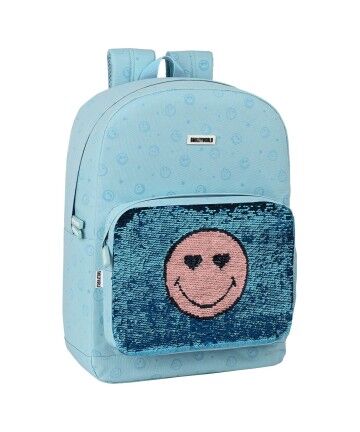 Zaino Scuola Smiley Little Dreamer Azzurro Chiaro