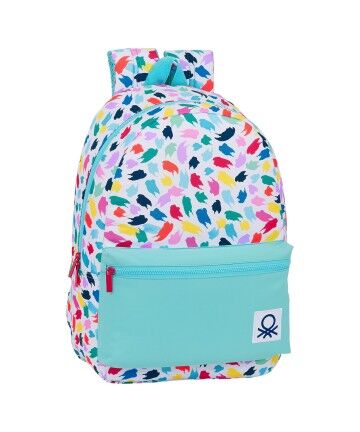 Zaino Scuola Benetton Painting Multicolore