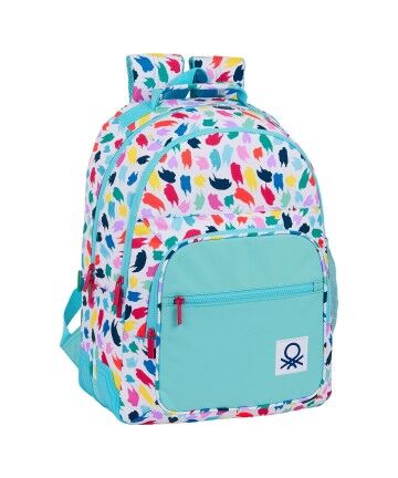 Zaino Scuola Benetton Painting Multicolore