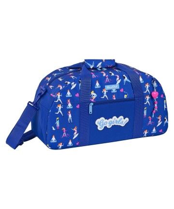 Borsa da Palestra BlackFit8 Go Girls Azzurro (50 x 26 x 20 cm)