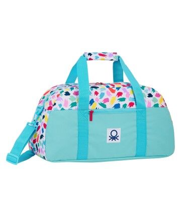 Borsa da Palestra Benetton Painting Multicolore (50 x 26 x 20 cm)