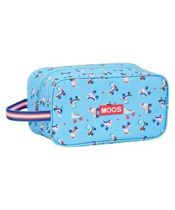 Scarpiera da Viaggio Rollers Moos Azzurro Chiaro Multicolore (29 x 15 x 14 cm)