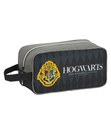 Scarpiera da Viaggio Hogwarts Harry Potter Nero Grigio (29 x 15 x 14 cm)