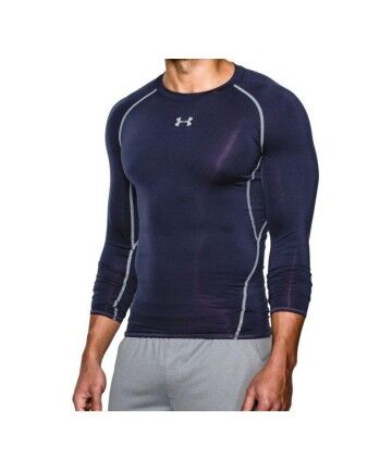 Maglia a Compressione a Maniche Lunghe da Uomo Under Armour 1257471-410  Marino