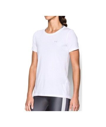 Maglia a Maniche Corte Donna Under Armour 1285637-100 Bianco