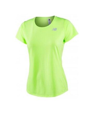 Maglia a Maniche Corte Donna ACCELERATE New Balance WT73128 BIO Giallo