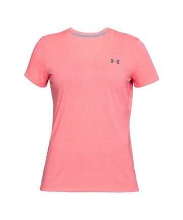 Maglia a Maniche Corte Donna Under Armour 1289650-819 Rosa