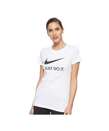 Maglia a Maniche Corte Donna NSW TEE JDI CI1383 Nike 100 Bianco