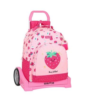 Trolley per la Scuola BlackFit8 Berry Brilliant Rosa