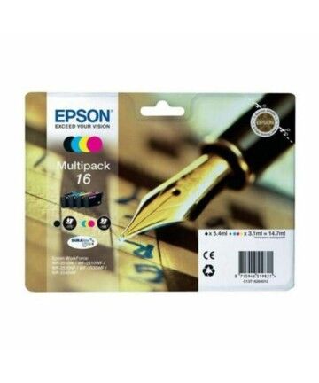 Cartuccia d'inchiostro compatibile Epson Multipack T16 Giallo Nero Ciano Magenta