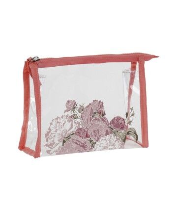 Necessaire DKD Home Decor Multicolore PVC Floral Glam (20 x 6 x 15 cm)