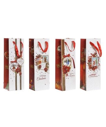 Busta Natalizia DKD Home Decor Carta (4 pcs) (11.5 x 9 x 35.5 cm)