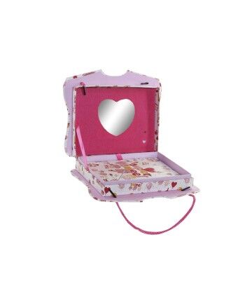 Diario con Accessori DKD Home Decor ‎ Rosa (23 x 5 x 18.3 cm) (13.4 x 0.5 x 18 cm)