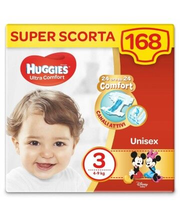 Pannolini usa e getta Huggies Ultra Comfort (4 -9 Kg) (Ricondizionati B)