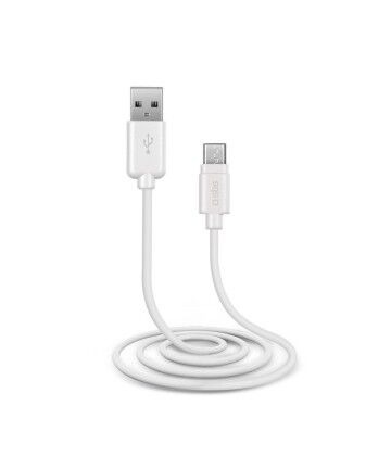 Cavo Micro USB a USB SBS ‎TECABLEMICROW Bianco 1 m