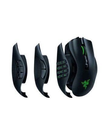 Mouse Gaming Razer Naga Pro RGB 6400 DPI Nero