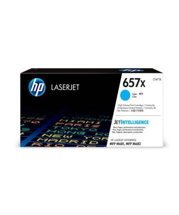 Toner HP 657X Ciano