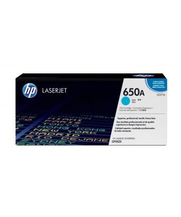 Toner HP 650A Ciano