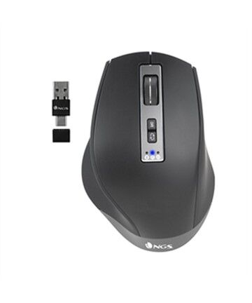 Mouse NGS BLUR-RB Senza Fili Nero