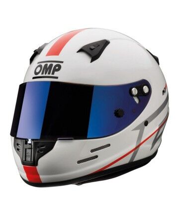 Casco OMP KJ8 EVO CMR Bianco