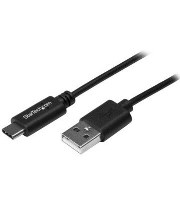 Cavo USB A con USB C Startech USB2AC2M10PK         Nero