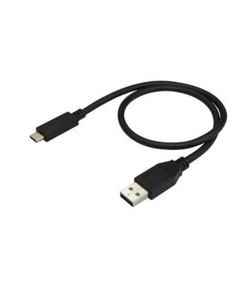 Cavo USB A con USB C Startech USB31AC50CM          Nero