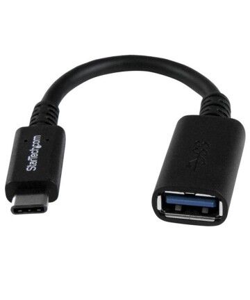 Cavo USB A con USB C Startech USB31CAADP           Nero