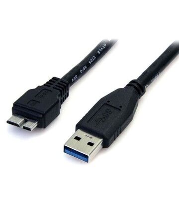 Cavo da USB a Micro USB Startech USB3AUB50CMB         Nero