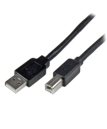 Cavo USB A con USB B Startech USB2HAB65AC          Nero