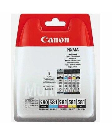 Cartuccia ad Inchiostro Originale Canon 580/5881 Multicolore