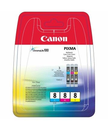 Cartuccia ad Inchiostro Originale Canon CLI-8 Multipack