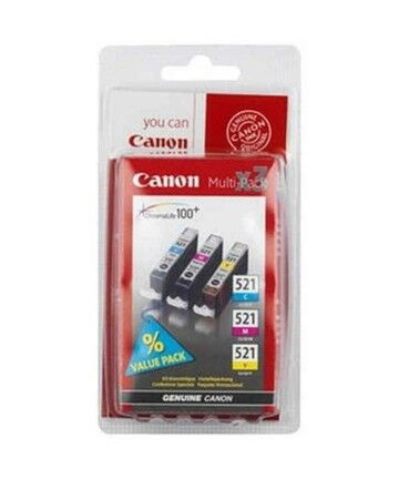 Cartuccia ad Inchiostro Originale Canon CLI-521 MULTIPACK