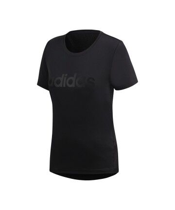 Maglia a Maniche Corte Donna Adidas D2M LO TEE DS8724 Nero