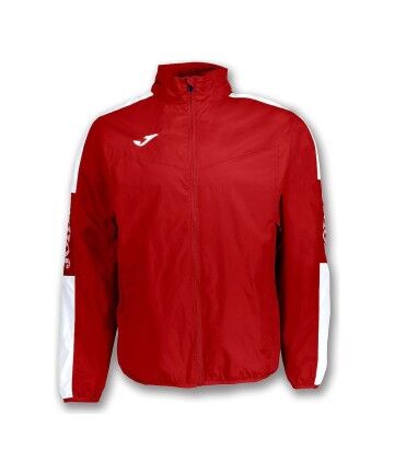 Giacca Sportiva da Uomo Joma Sport  RAINJACKET CHAMPION IV 100.689.602  Rosso Poliestere (2XL)