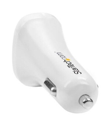 Caricabatterie per Auto Startech USB2PCARWHS          Bianco