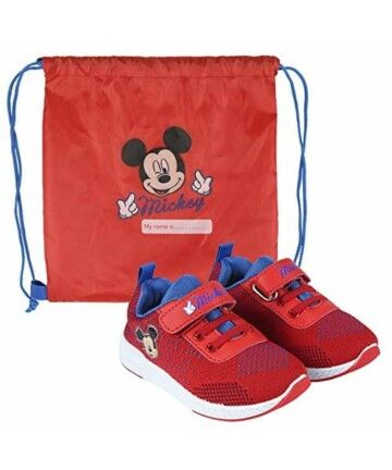 Scarpe Sportive per Bambini Mickey Mouse Rosso