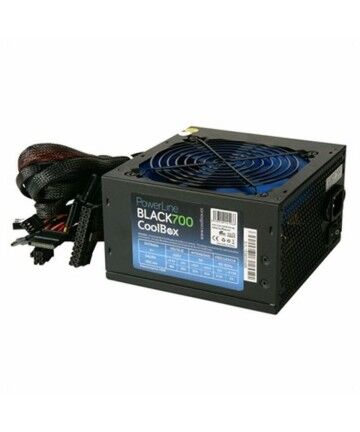 Fonte di Alimentazione CoolBox COO-FAPW700-BK ATX 700 W Nero Ø 12 cm x 1