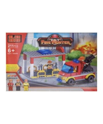 Set di Costruzioni Fire Fighter (211 pcs)