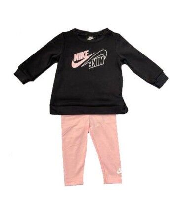 Tuta da Bambini Nike Set Nero (7 Anni)