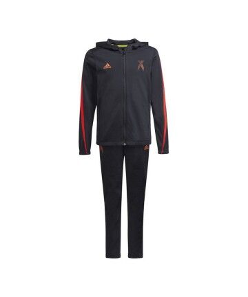 Tuta da Bambini Adidas Speedflow Nero