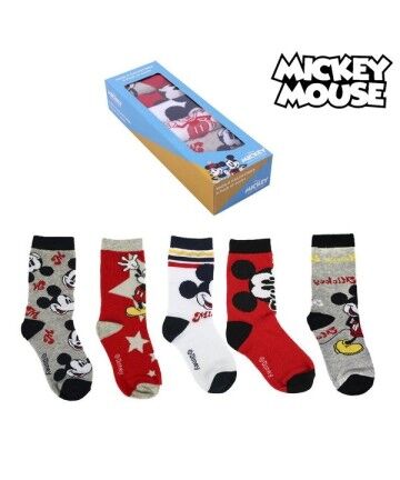 Calzini Mickey Mouse (5 perechi) Multicolore