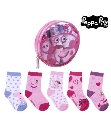 Calzini Peppa Pig (5 perechi) Multicolore