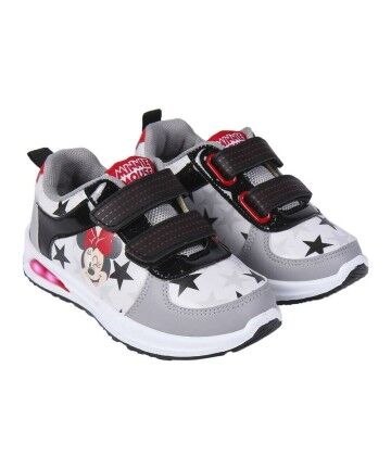 Scarpe Sportive con LED Minnie Mouse Grigio