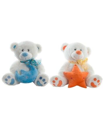 Orsetto di Peluche DKD Home Decor Poliestere (2 pcs) (20 x 20 x 30 cm)