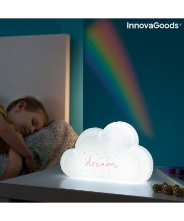 Lampada con Proiettore Arcobaleno e Adesivi Claibow InnovaGoods