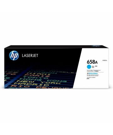 Toner HP LaserJet 658A Ciano