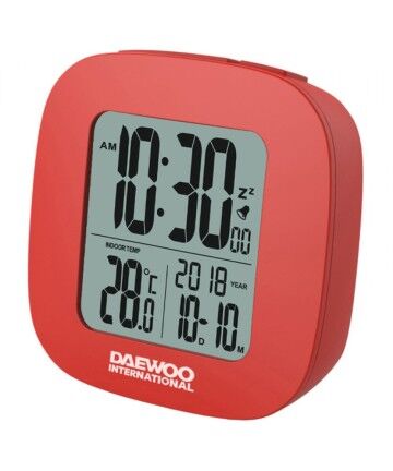 Orologio Sveglia Daewoo DAEDBF301 Rosso