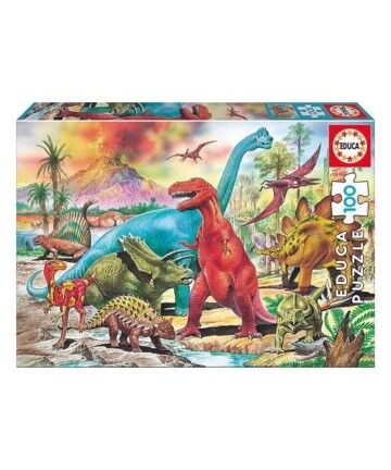 Puzzle Educa Dino (100 pcs)